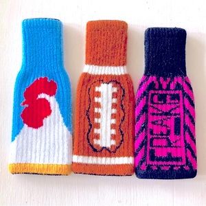 Knitted Bottle Toppers